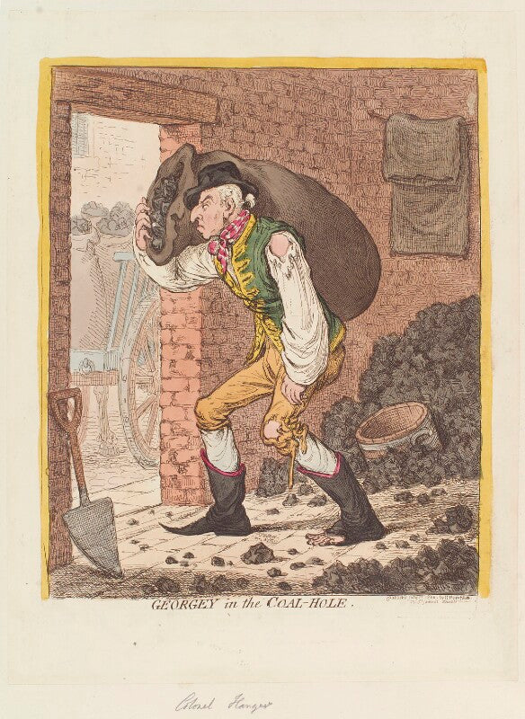 George hanger, 4th baron coleraine ('georgey in the coal hole') npg d12741