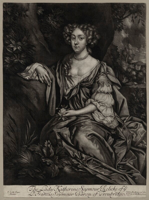 Katherine seymour (née lee), lady seymour npg d30547