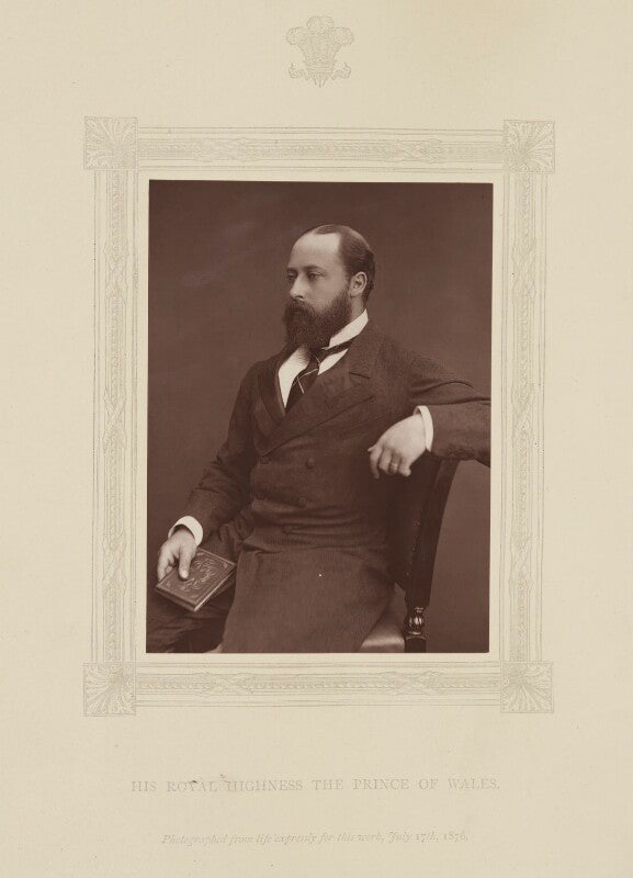 King edward vii when prince of wales npg ax17475