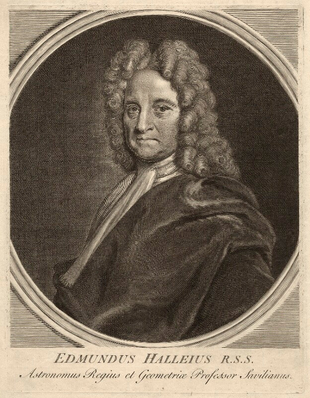 Edmond halley npg d33975