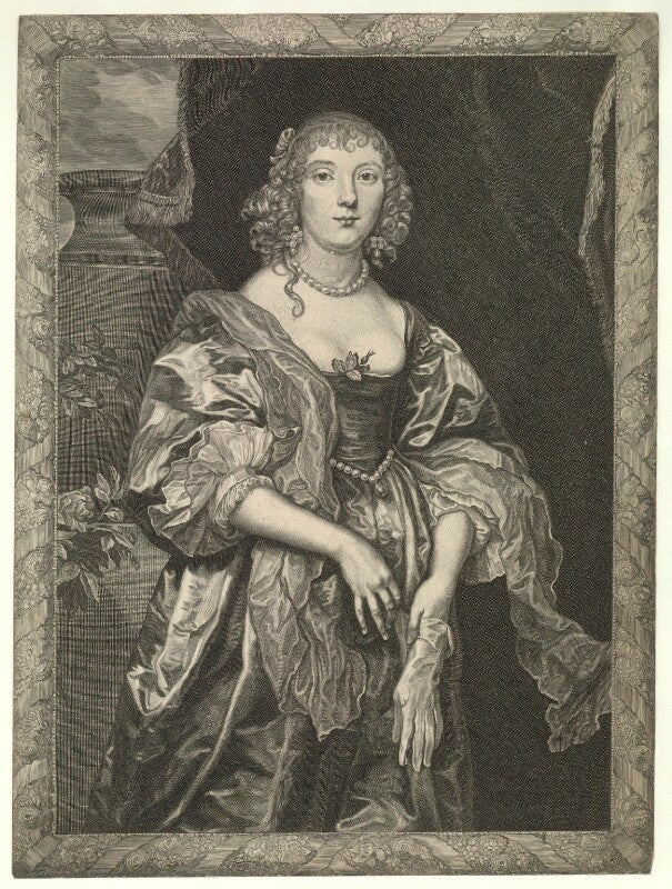Anne russell (née carr), countess of bedford npg d23459