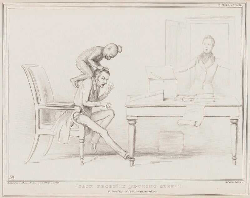 "jack frost" in downing street npg d41514