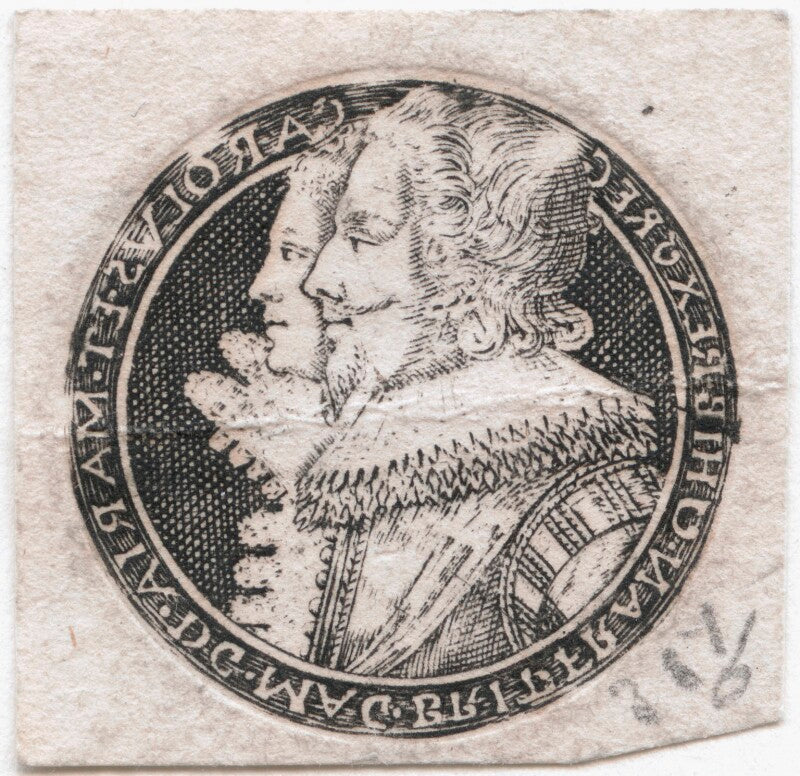 King charles i; henrietta maria npg d43010