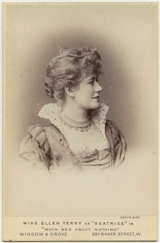 Ellen terry as beatrice in 'much ado about nothing' npg x16979