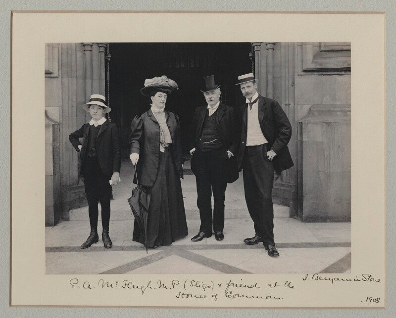 Patrick aloysius m'hugh and friends at the house of commons npg x135559