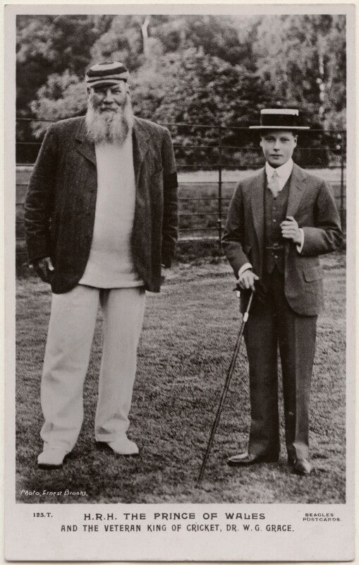 W.g grace; prince edward, duke of windsor (king edward viii) npg x196476