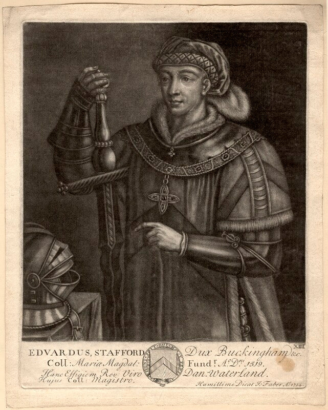 Edward stafford, 3rd duke of buckingham npg d901