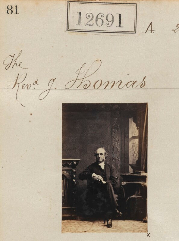 Reverend j. thomas npg ax62334