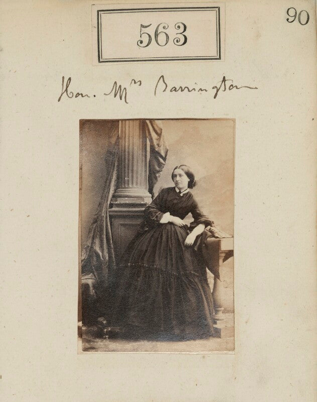 Hon. mrs barrington npg ax50254