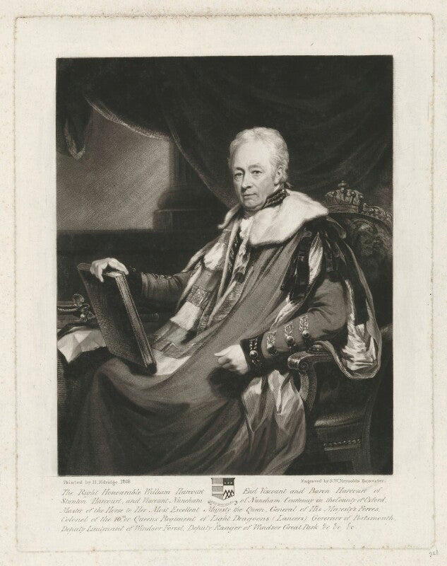 William harcourt, 3rd earl harcourt npg d35325