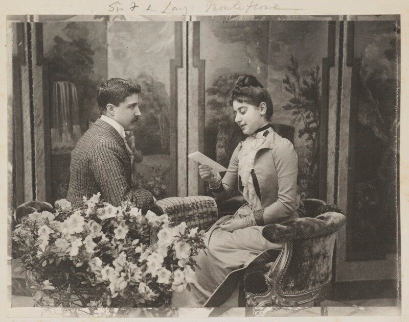 Sir francis abraham montefiore, 1st bt; marianne (née von gutman), lady montefiore npg ax15695