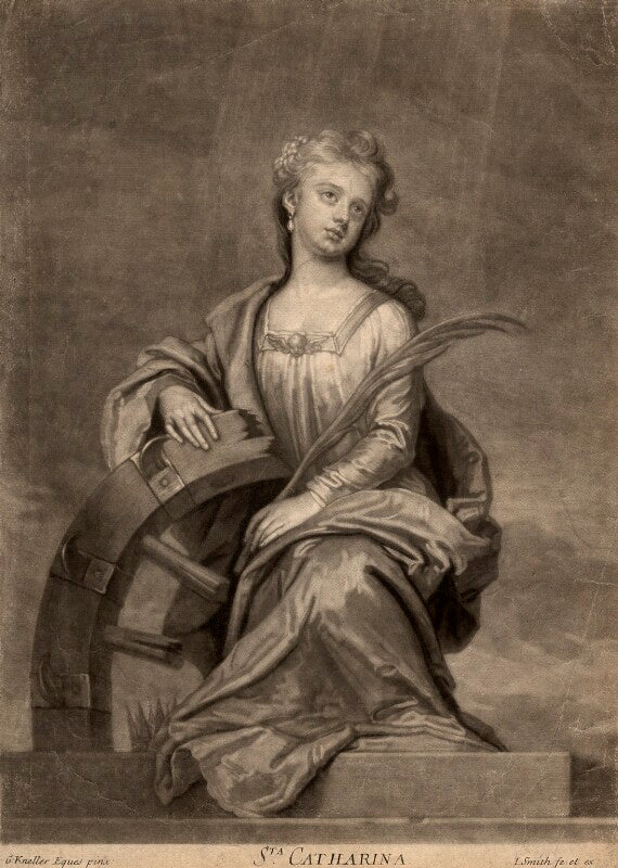 Mrs cross as st catherine npg d2237
