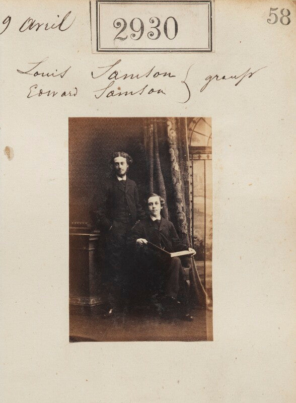 Edward samson; louis samson npg ax52319