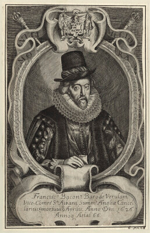 Francis bacon, 1st viscount st alban npg d26068