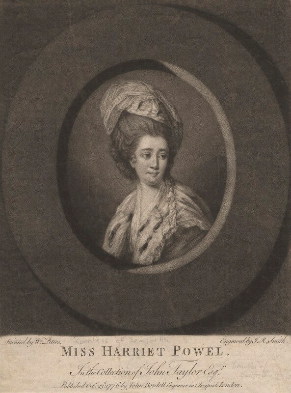 Harriet mackenzie (née powell), countess of seaforth npg d4187
