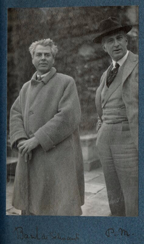 Basil de sélincourt; philip edward morrell npg ax142784