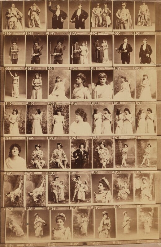 Members of the cast of 'iolanthe' npg ax139920