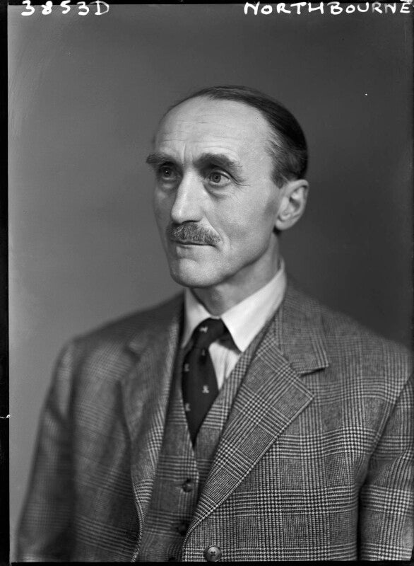 Walter ernest christopher james, 4th baron northbourne npg x190667