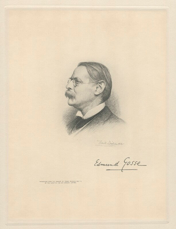 Sir edmund william gosse npg d20806