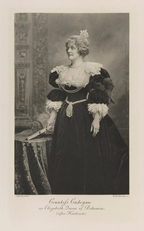 Beatrix jane (née craven), countess cadogan as elizabeth, queen of bohemia (after honthorst) npg ax41275