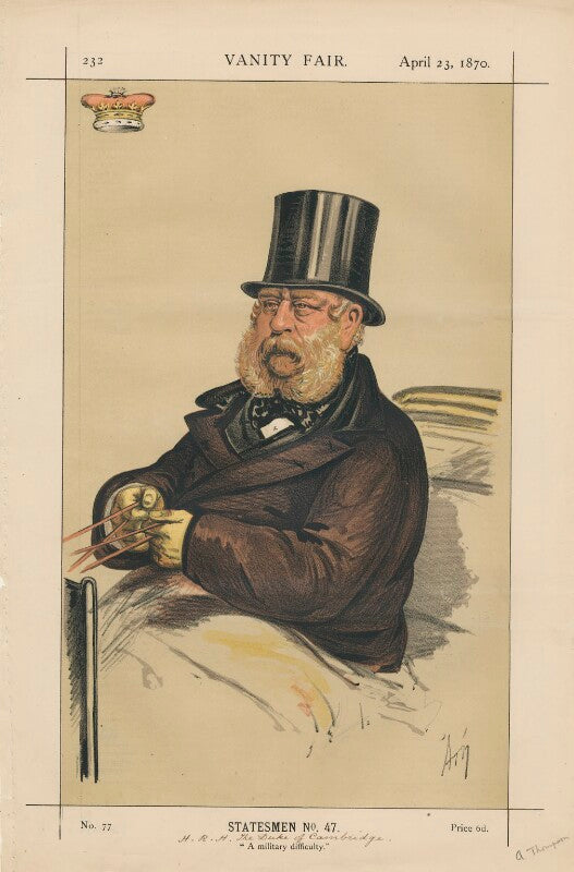 Prince george william frederick charles, 2nd duke of cambridge ('statesmen no. 47.') npg d43428