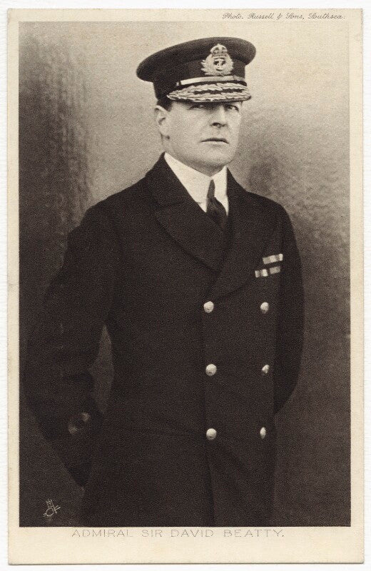 David richard beatty, 1st earl beatty npg x7961