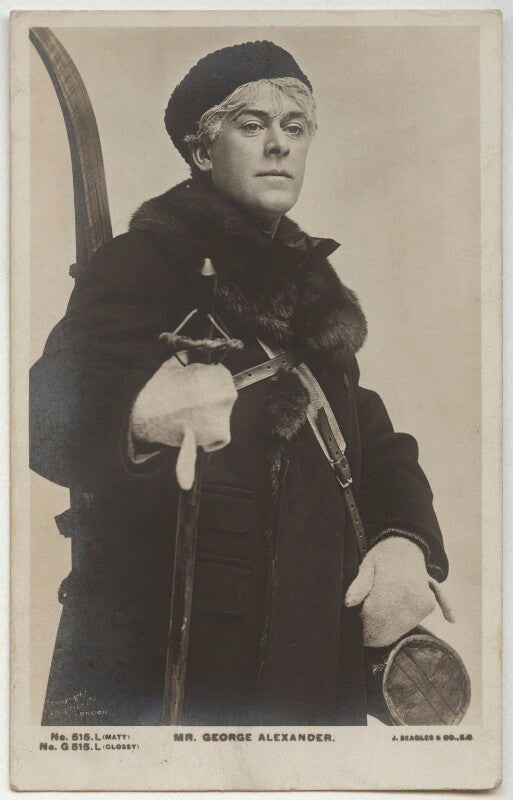 Sir george alexander (george samson) as oscar stephensson in 'the prodigal son' npg x296