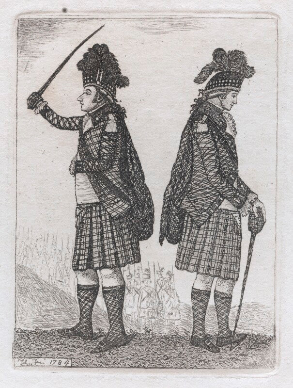 James graham, 3rd duke of montrose; david steuart erskine, 11th earl of buchan npg d43277