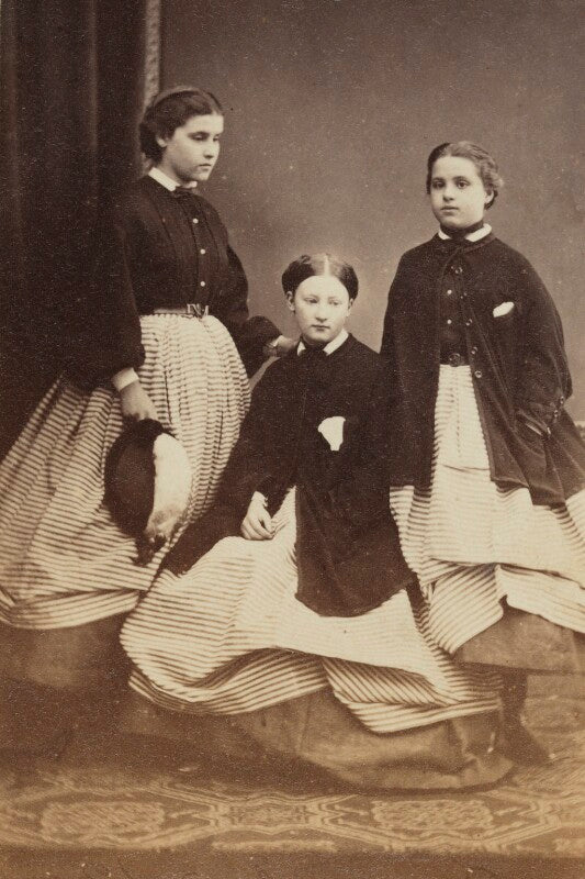 Evelyn laura (née barrington), countess of craven; constance mary palk (née barrington), baroness haldon; hon. florence isabel barrington npg ax26273