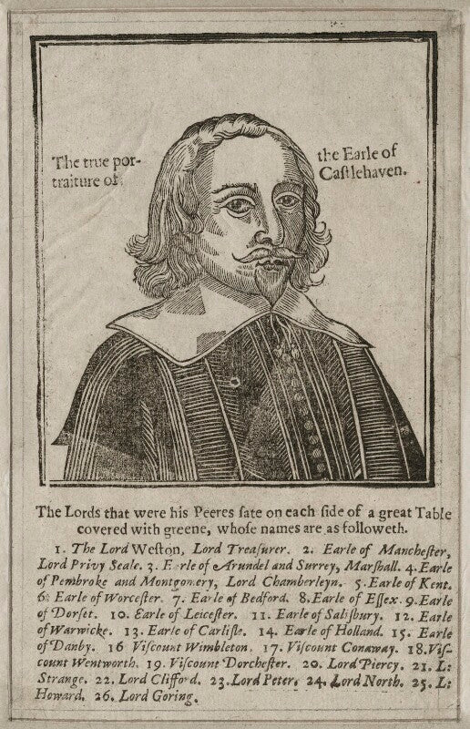 Mervyn touchet, 2nd earl of castlehaven npg d26689