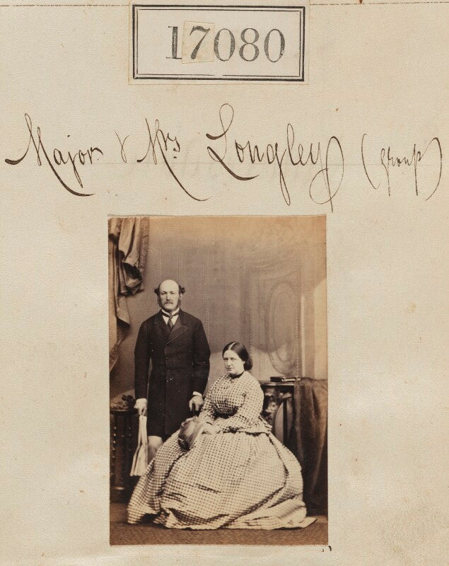 George longley; catherine alice longley (née pearse) npg ax64958