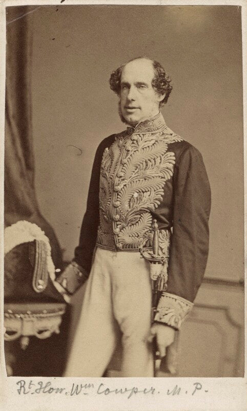 William francis cowper temple, 1st baron mount temple npg ax16236