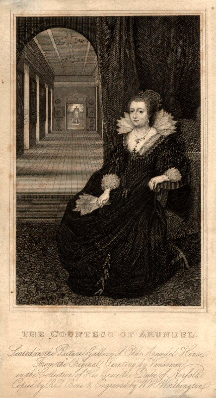 Aletheia talbot, countess of arundel npg d11108