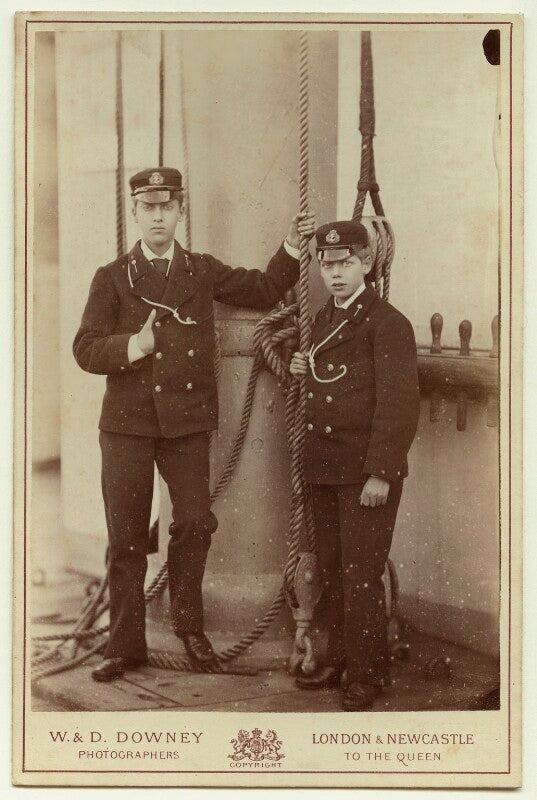 Prince albert victor, duke of clarence and avondale; king george v npg ax46243