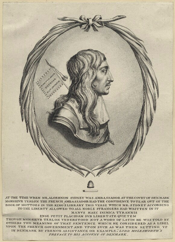 Algernon sidney npg d28941