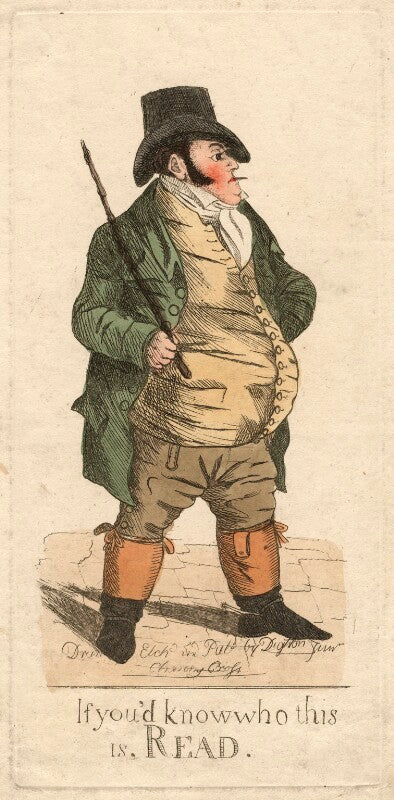 Mr read ('if you'd know who this is, read') npg d13484