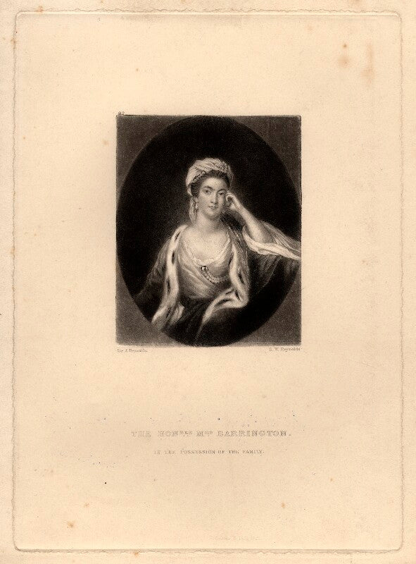 Elizabeth barrington (née vassal) npg d646