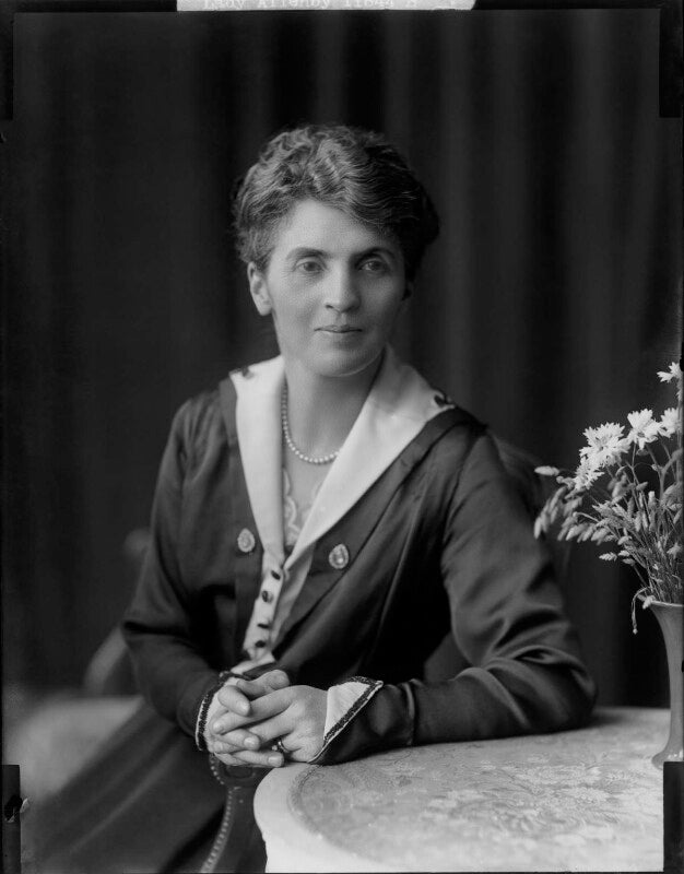 Adelaide mabel allenby (née chapman), viscountess allenby of megiddo npg x81627