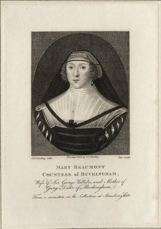 Mary villiers (née beaumont), countess of buckingham npg d28432