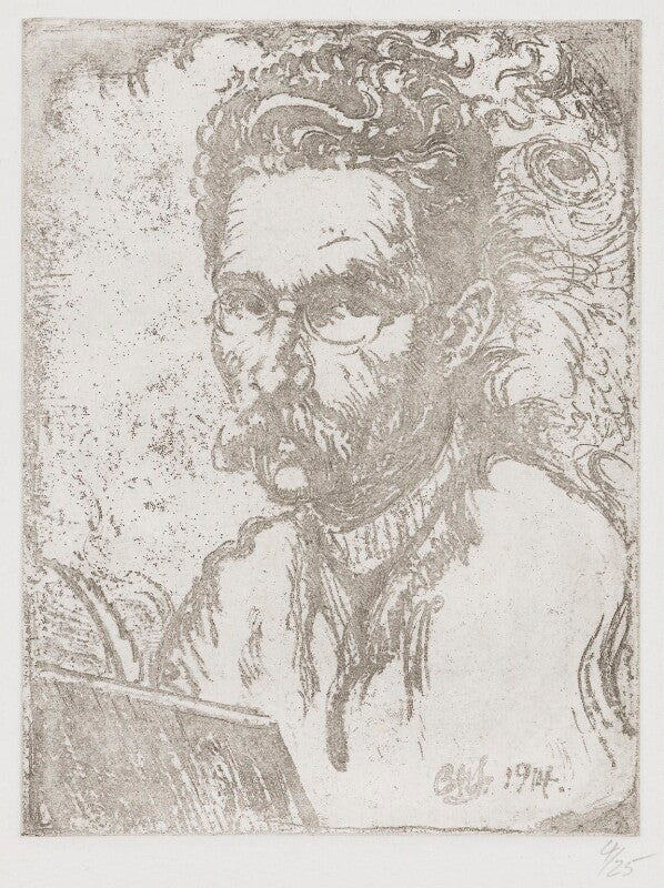 Bernard howell leach npg 6017