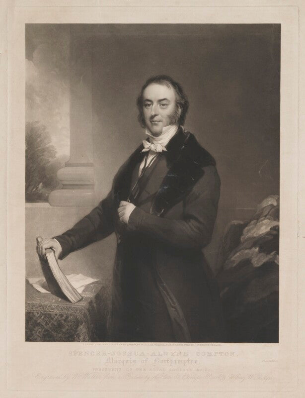 Spencer joshua alwyne compton, 2nd marquess of northampton npg d38772