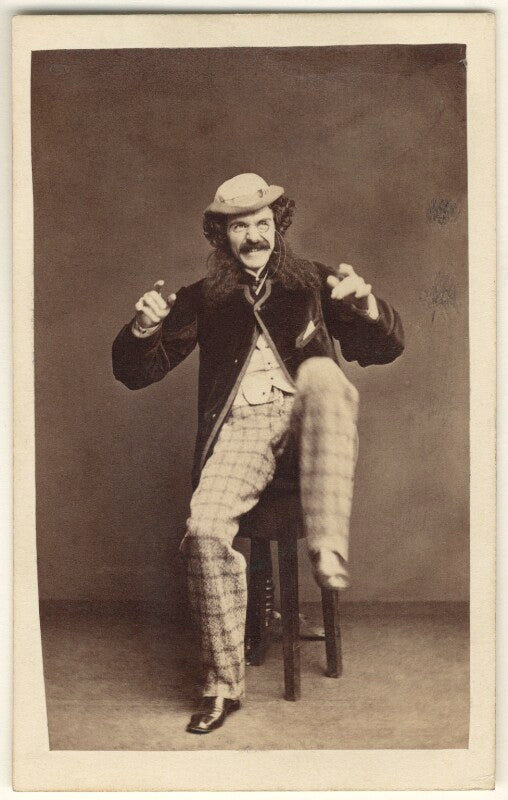 Edward askew sothern as lord dundreary in 'our american cousin' npg ax25093