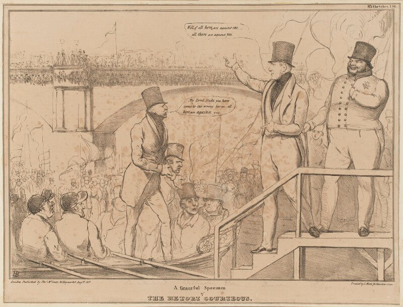 A grateful specimen of the retort courteous npg d41083