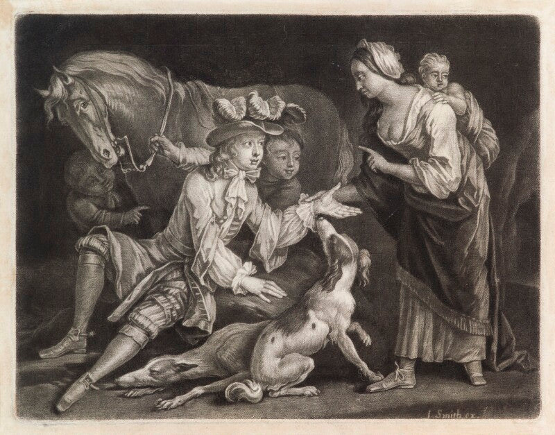 The gypsy fortune teller npg d11804