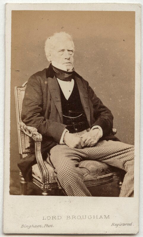 Henry brougham, 1st baron brougham and vaux npg x4716