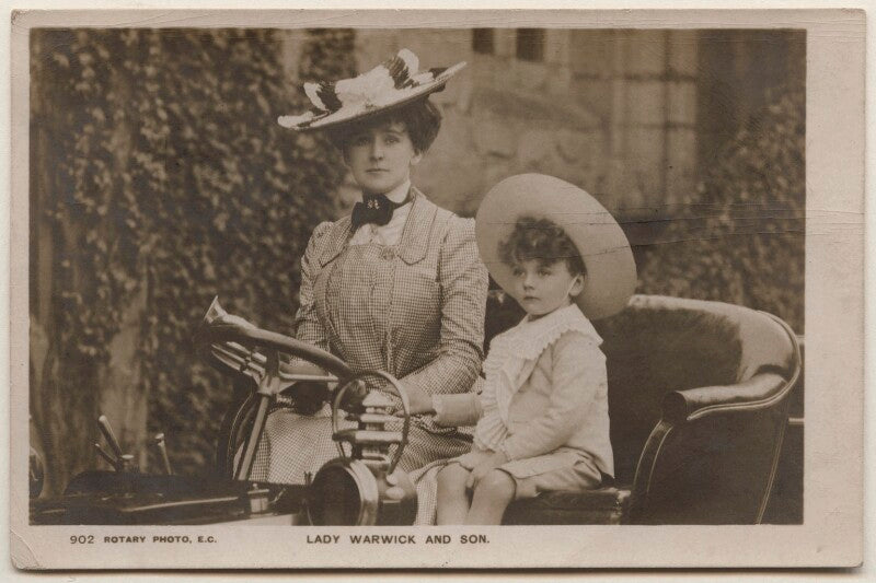 Frances evelyn ('daisy') greville (née maynard), countess of warwick; hon. maynard greville npg x198161