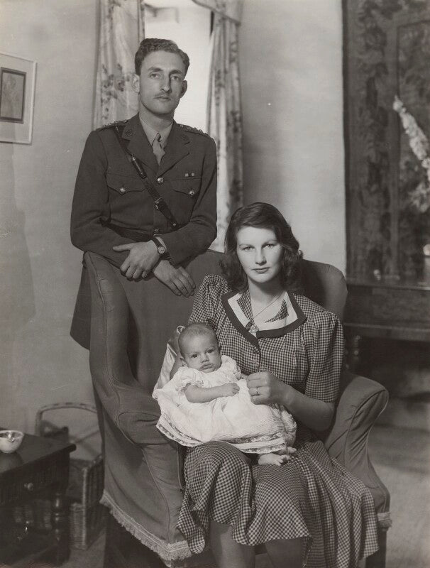 The marquess and marchioness of reading with their son npg x84165
