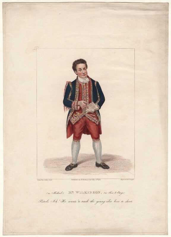 James pimbury wilkinson as michael in arnold and addison's 'free and easy' npg d4806