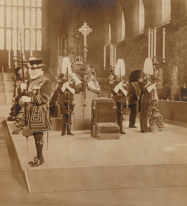 Lying in state of king edward vii in westminster hall npg p1700(96)