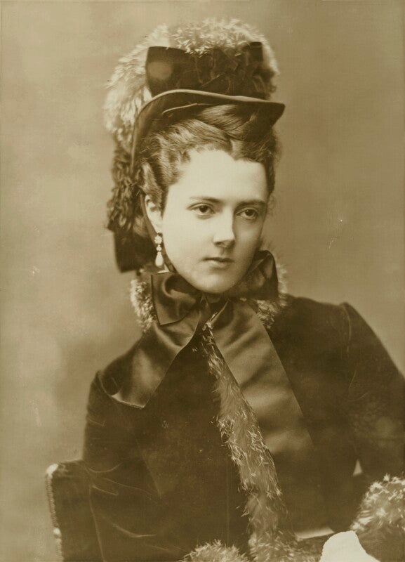 Georgina elizabeth ward (née moncreiffe), countess of dudley npg x85786